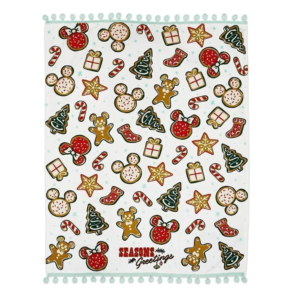 Mickey Mouse Christmas Cookie Kitchen Towel NEW 2022 Disney Christmas